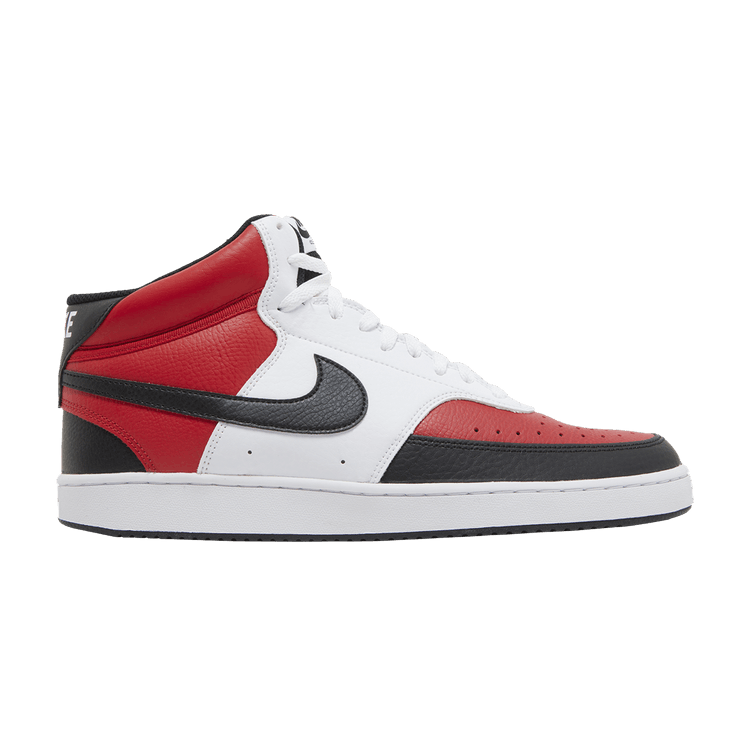 Nike Court Vision Mid White Red Black