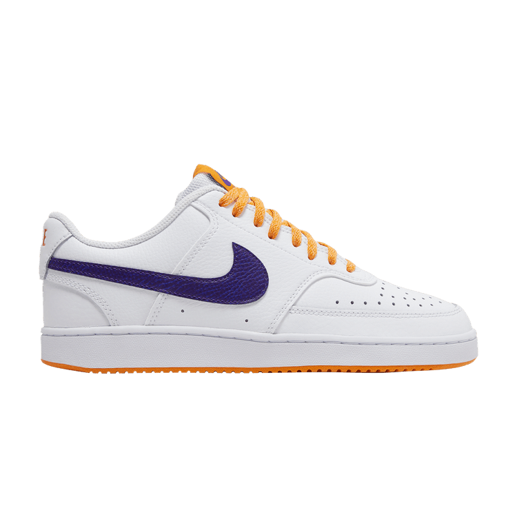 Nike Court Vision Low White Light Curry Electric Purple