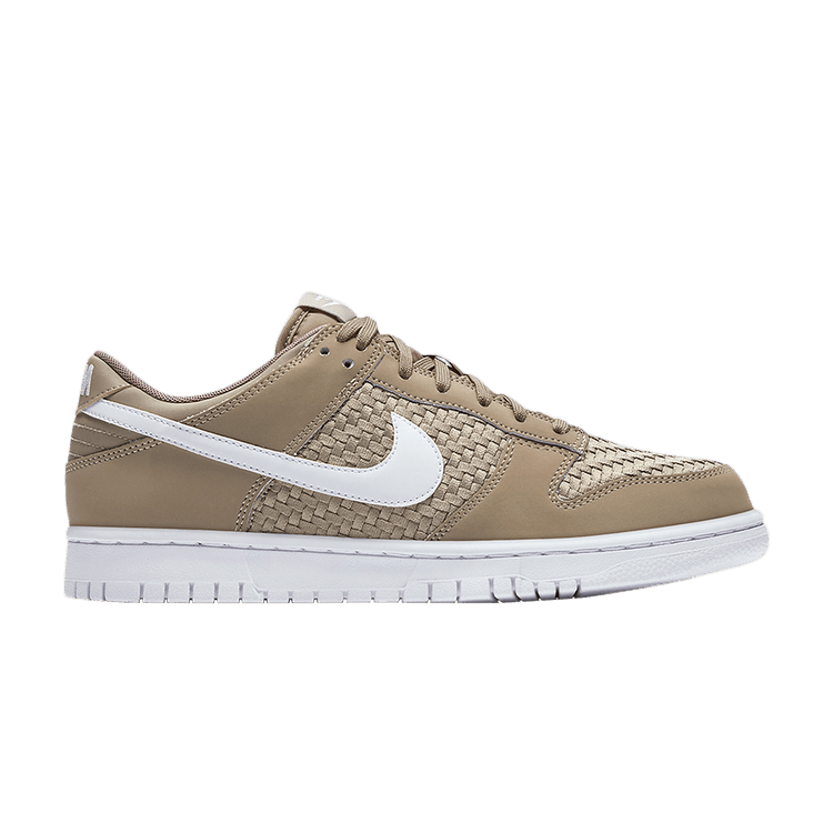 Nike SB Dunk Low Woven Khaki White