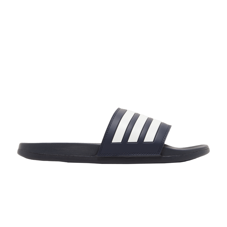 adidas Adilette Comfort Slides Legend Ink Cloud White