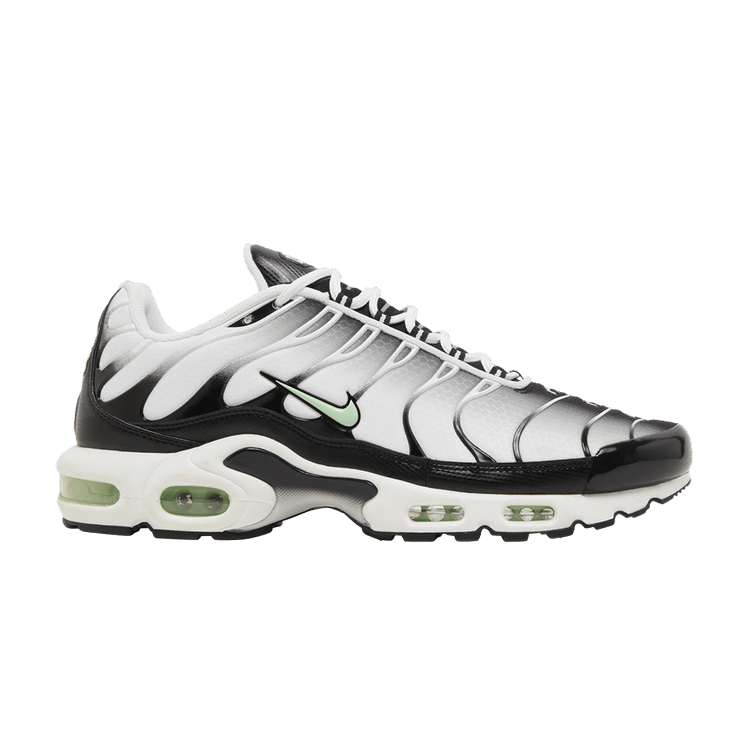 Nike Air Max Plus White Black Mint Green