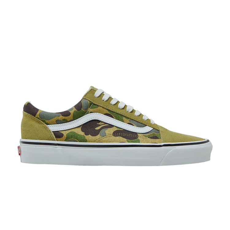 Vans Old Skool 36 DX Bape Green ABC Camo