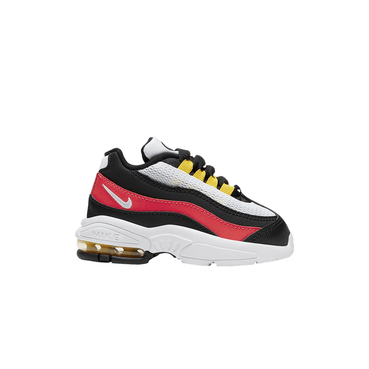 Nike Air Max 95 White Bright Crimson Black (TD)