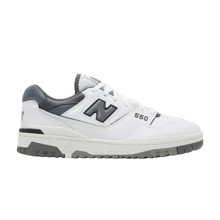 New Balance 550 White Grey Dark Grey