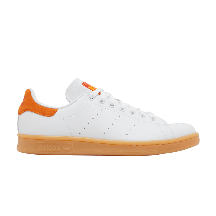 adidas Stan Smith White Orange Gum