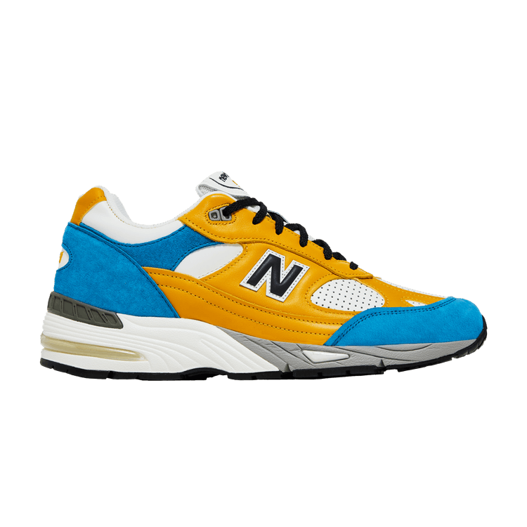 New Balance 991 MiUK SNS Blue Yellow