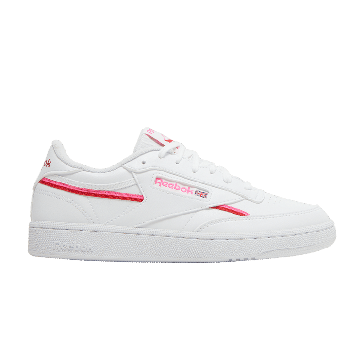 Reebok Club C 85 Vegan White Atomic Pink (Women's)