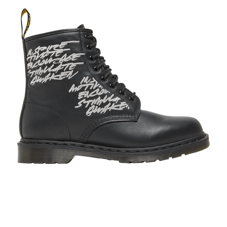 Dr. Martens 1460 Futura Laboratories Embroidered Black Leather