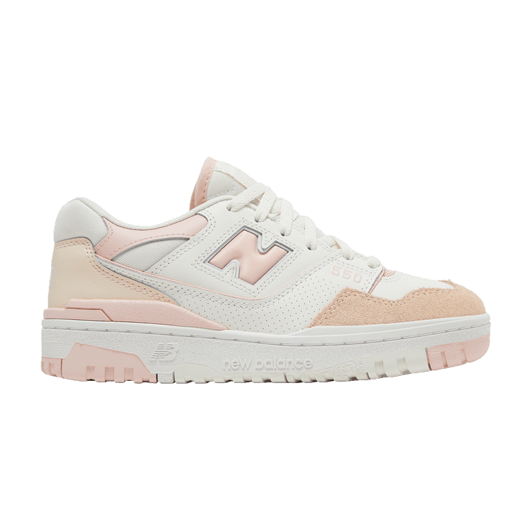 New Balance 550 White Pink (Women's) - Side Kicks