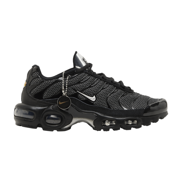 Nike Air Max Plus Black Suede Silver (Women's)