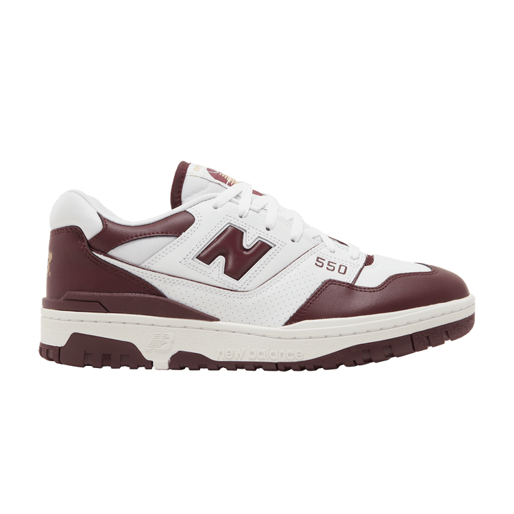 New Balance 550 White Burgundy