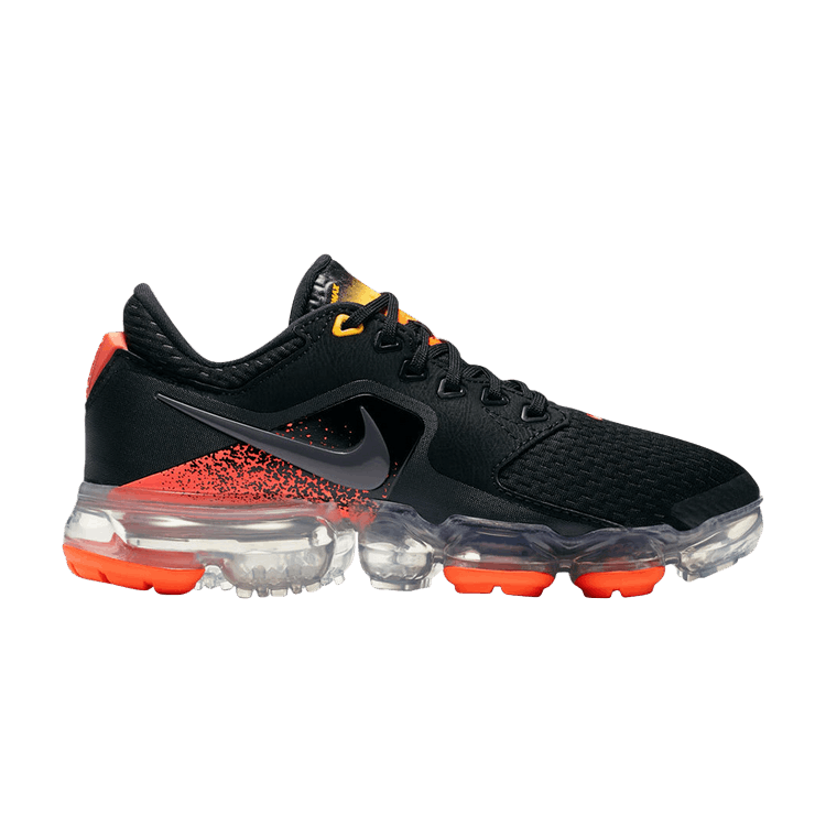 Nike Air VaporMax CS Black Total Crimson (GS)