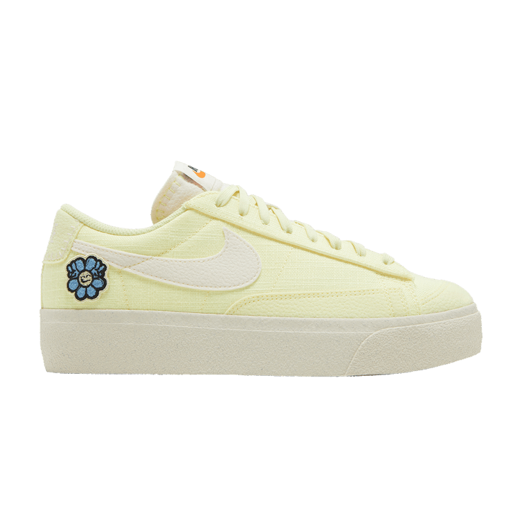 Nike Blazer Low Platform SE Next Nature Air Sprung Citron Tint