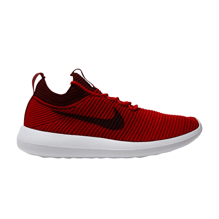 Nike Roshe Two 2 Flyknit V2 University Red/Dark Team Red