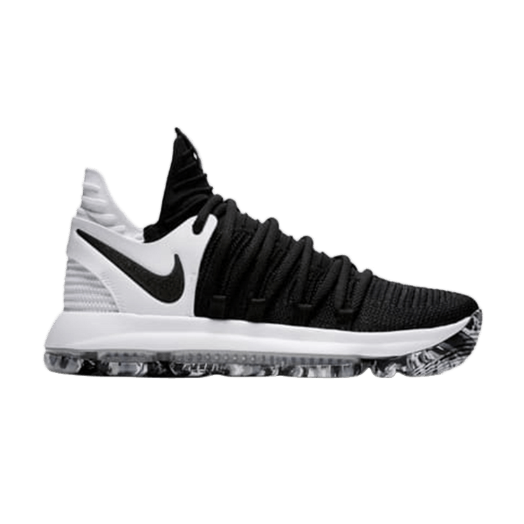 Nike KD 10 Black White (GS)