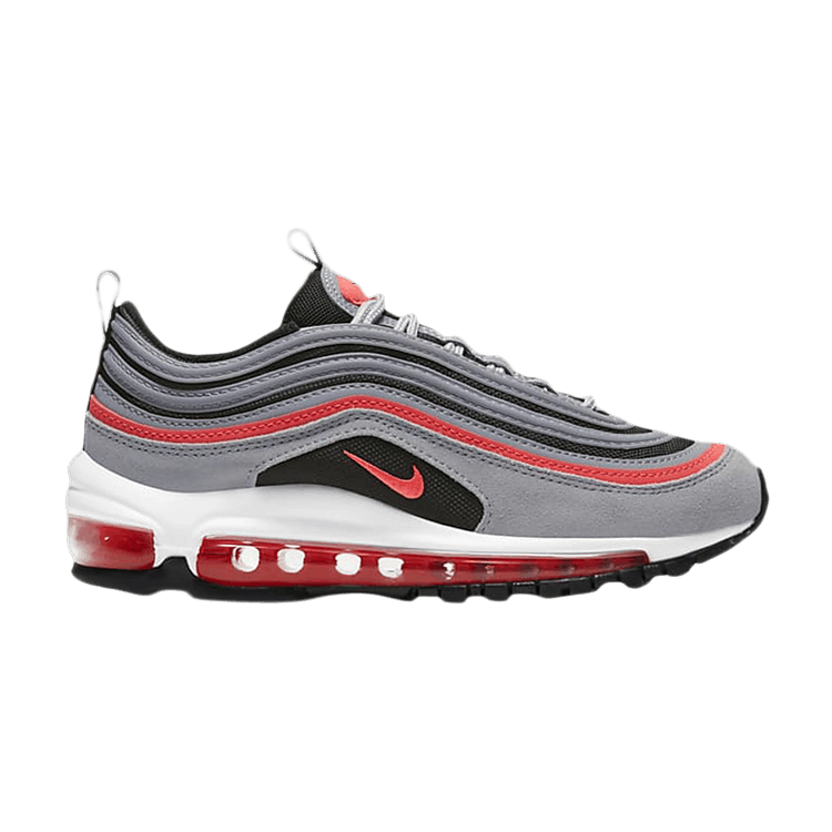 Nike Air Max 97 Wolf Grey Radiant Red (GS)