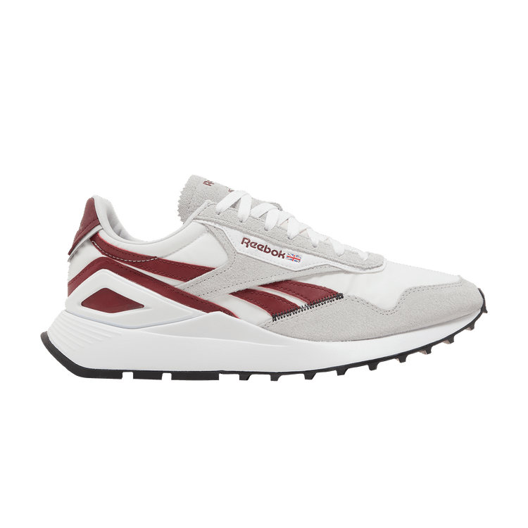 Reebok Classic Leather Legacy AZ Pure Grey Classic Burgundy
