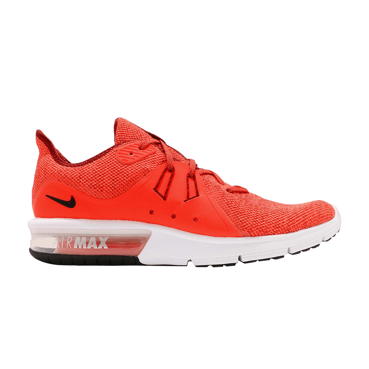 Nike Air Max Sequent 3 Team Red Black-Total Crimson