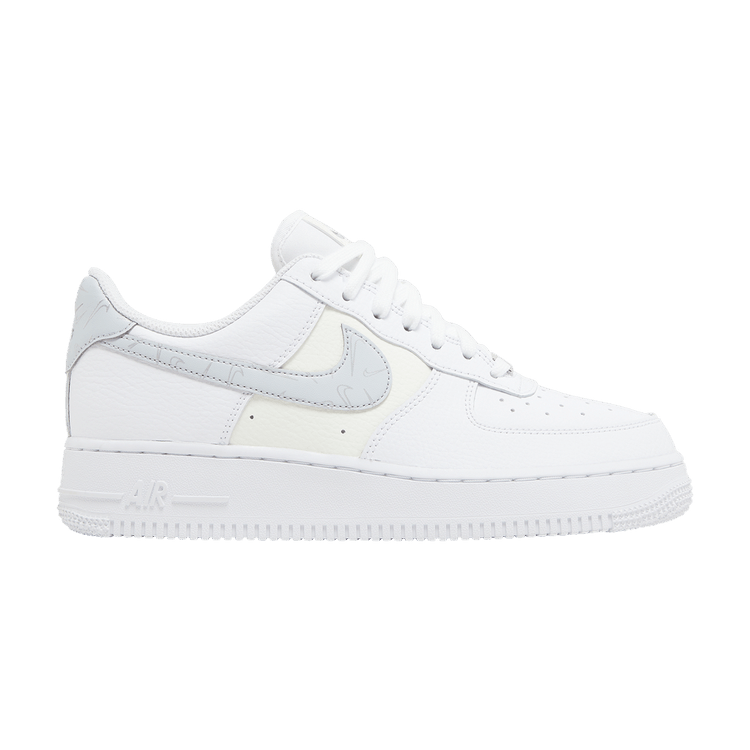 Nike Air Force 1 '07 Mini Swooshes White Sail Metallic Silver Pure Platinum (Women's)