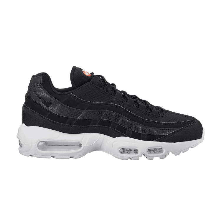 Nike Air Max 95 Black White Team Orange