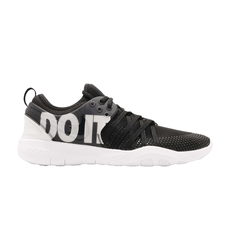 Nike Free Tr 7 Premium Just Do It Black White (Women's)