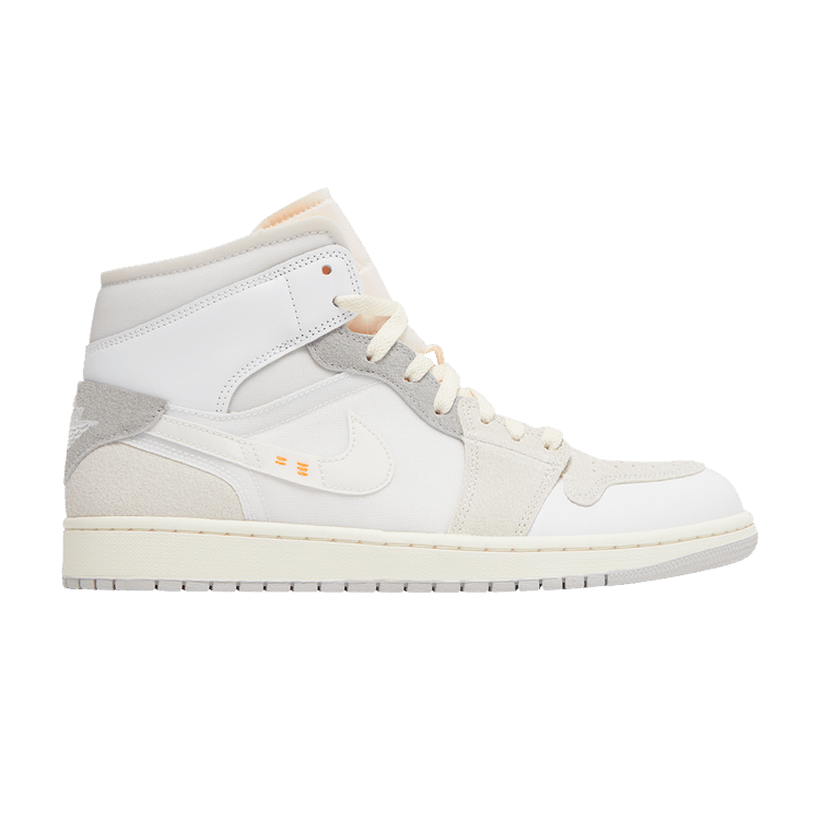 Jordan 1 Mid SE Craft Inside Out White Grey