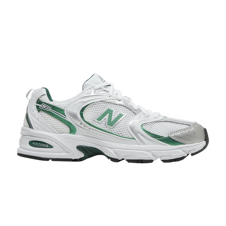 New Balance 530 White Nightwatch Green