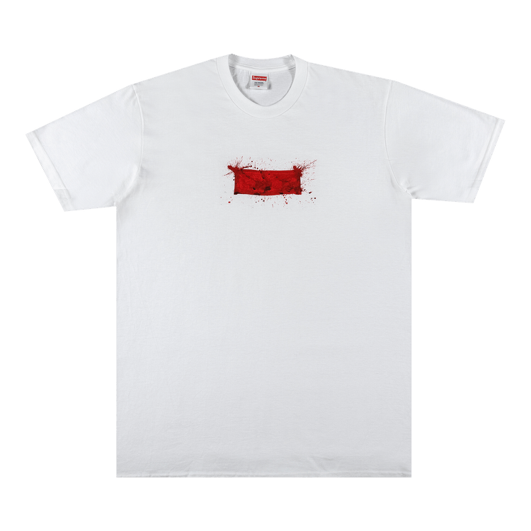 Supreme Ralph Steadman Box Logo Tee 'White'