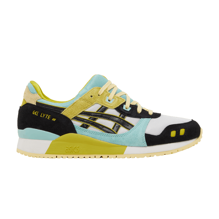 ASICS Gel-Lyte III OG White Black Moss Green Blue