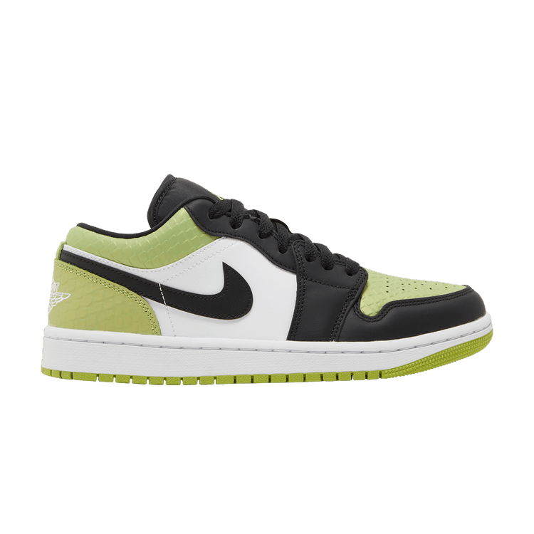 Jordan 1 Low Snakeskin Vivid Green (Women's)