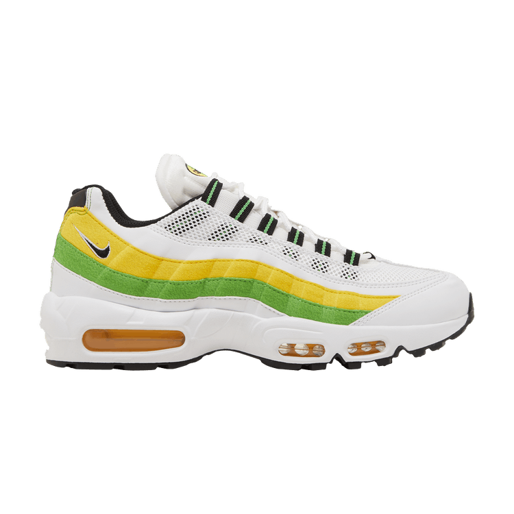 Nike Air Max 95 Essential White Green Apple Tour Yellow