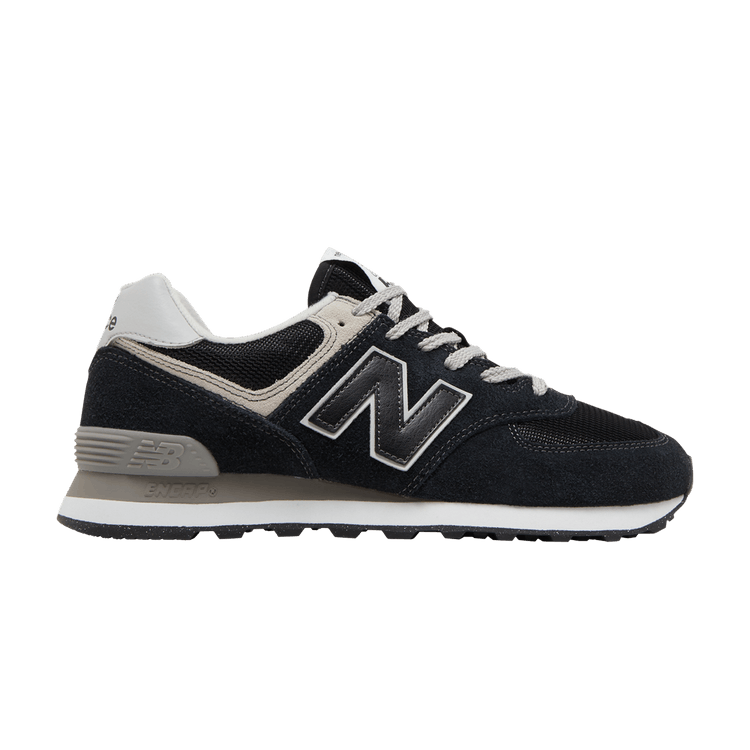 New Balance 574 Black White