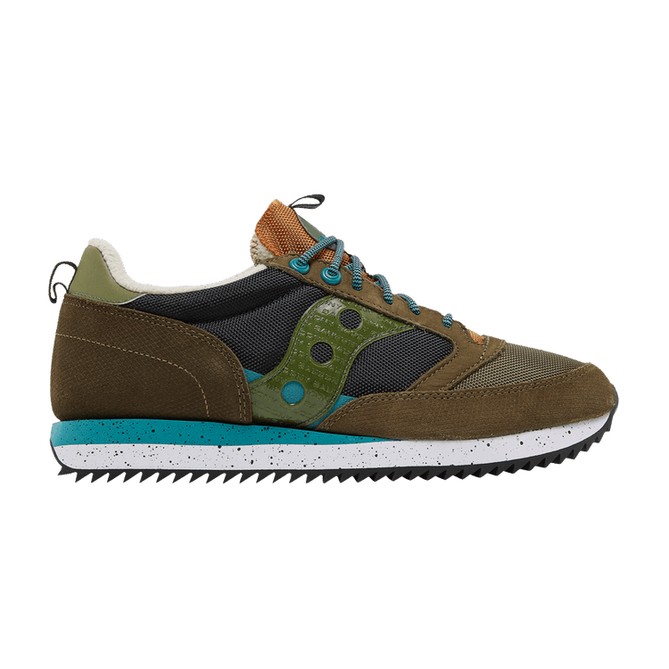 Saucony Jazz 81 Peak Brown Pesto Blue