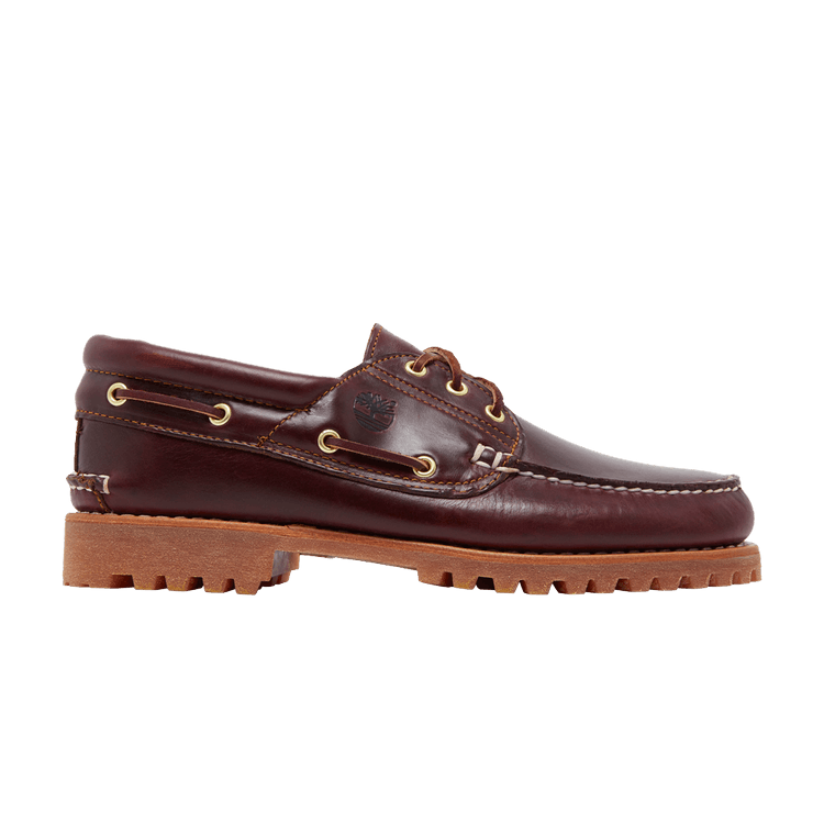 Timberland Authentics 3 Eye Classic Lug Brown Full-Grain Leather