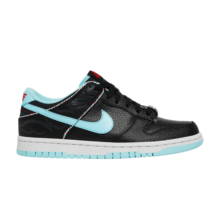 Nike Dunk Low SE Barber Shop Black (GS) - Side Kicks