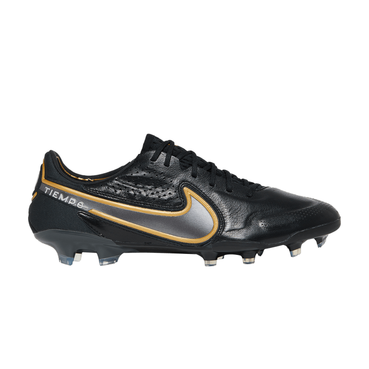 Nike Tiempo Legend 9 Elite FG Black Metallic Gold