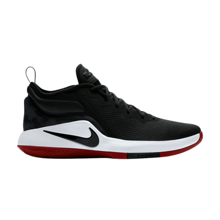 Nike LeBron Witness II Black Black-White-Gym Red