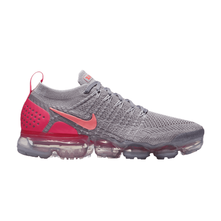 Nike Air VaporMax 2 Atmosphere Grey Crimson Pulse (Women's)
