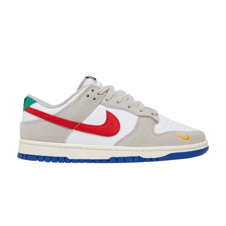 Nike Dunk Low Light Iron Ore Red Blue