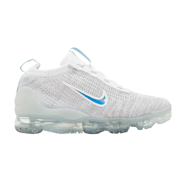 Nike Air VaporMax 2021 FK Mismatched Swoosh White Aura (GS)