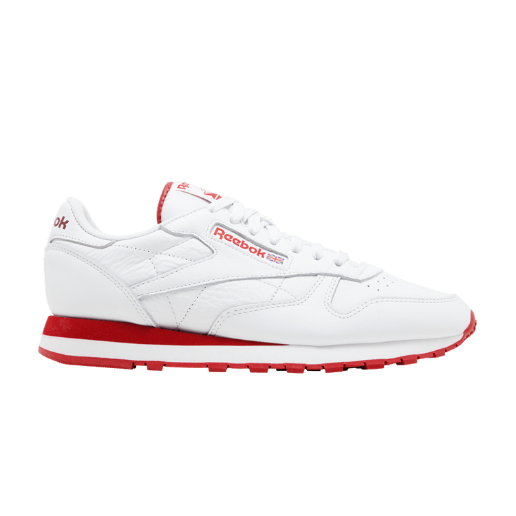 Reebok Classic Leather White Flash Red