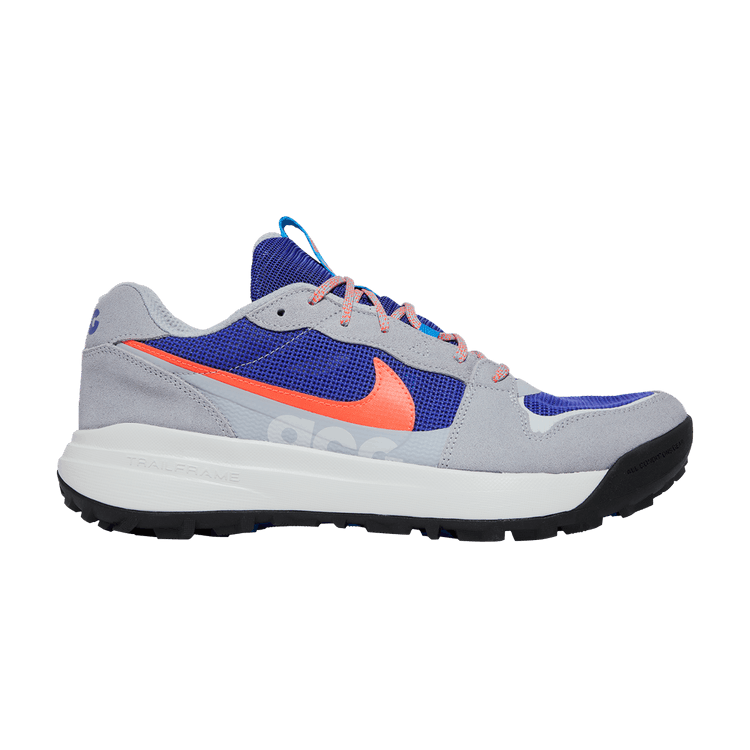 Nike ACG Lowcate Wolf Grey Bright Crimson