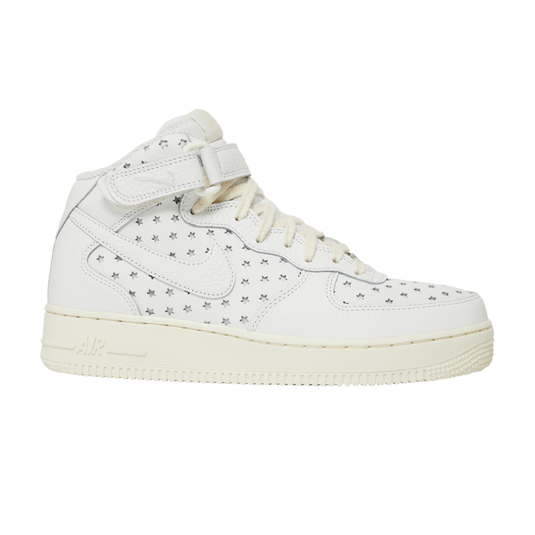 Nike Air Force 1 Mid Cut Out Stars Summit White (Women's)