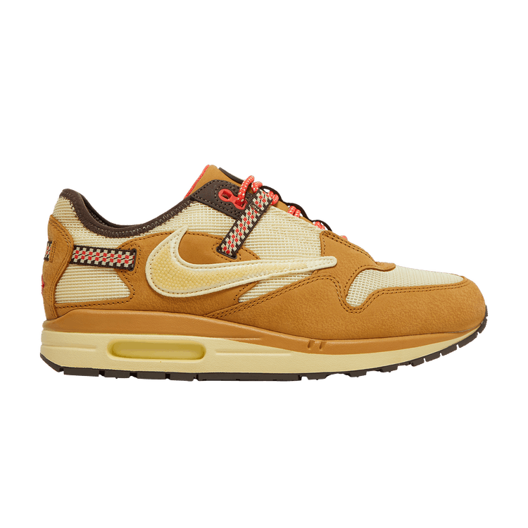 Nike Air Max 1 Travis Scott Cactus Jack Wheat Lemon Drop