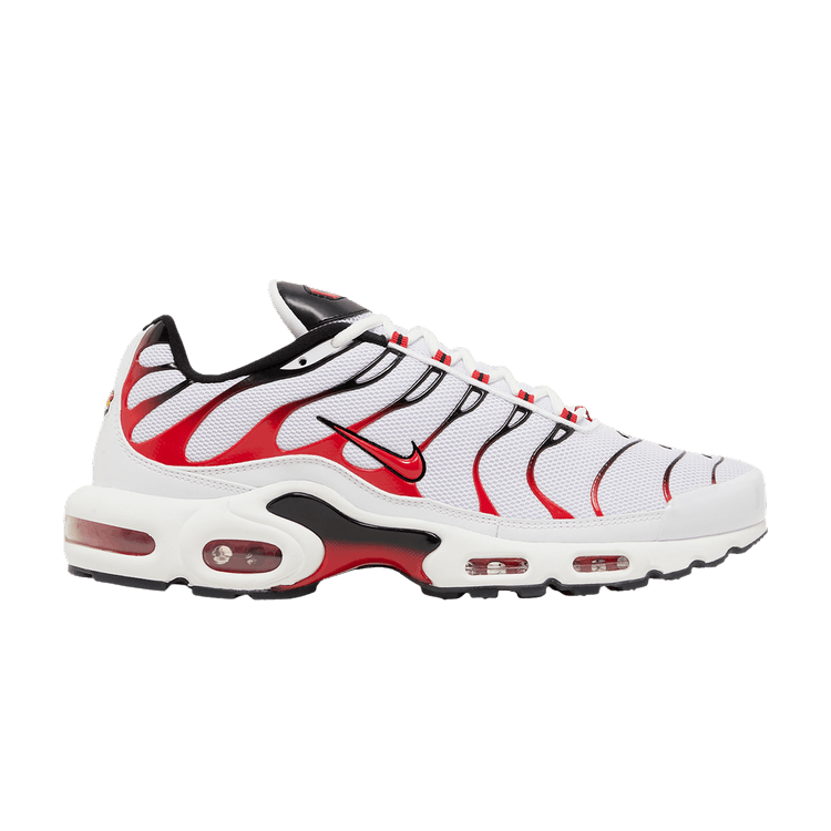 Nike Air Max Plus White Red Black