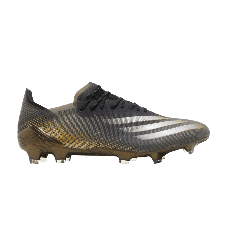 adidas X Ghosted.1 FG Black Metallic Gold Melange