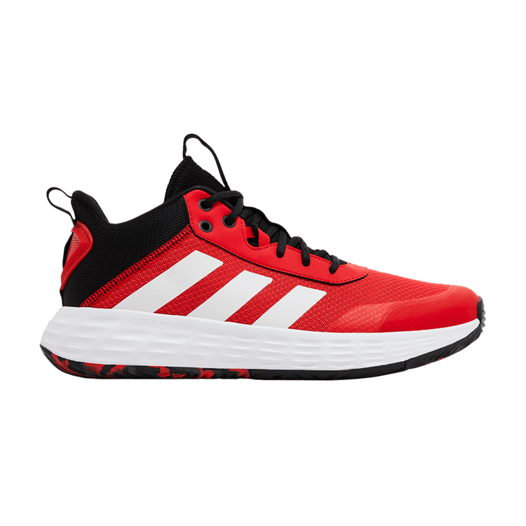 adidas Ownthegame Vivid Red Cloud White Core Black