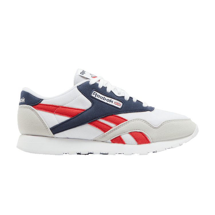 Reebok Classic Nylon White Navy Primal Red