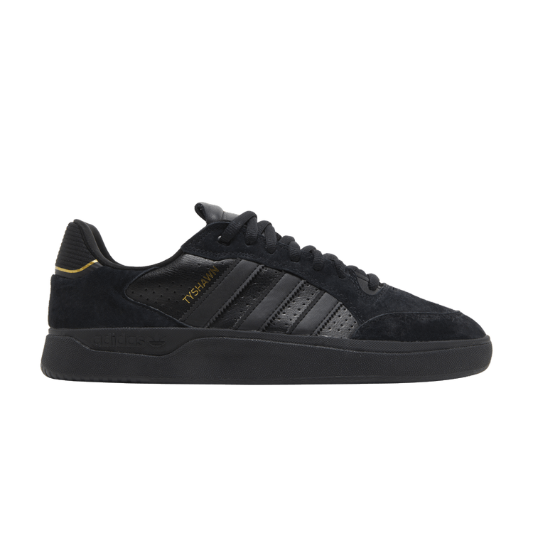 adidas Tyshawn Low Black Gold Metallic