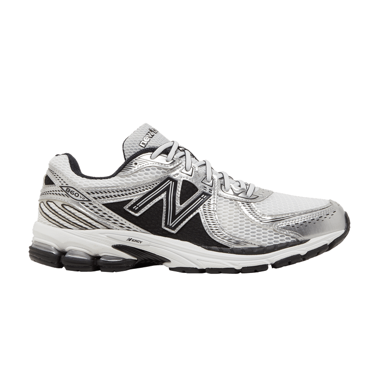 New Balance 860v2 Black White Silver